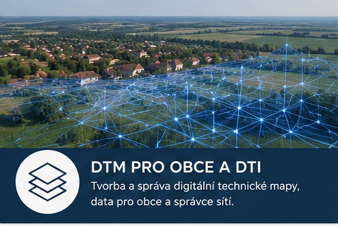 DTM pro obce a DTI