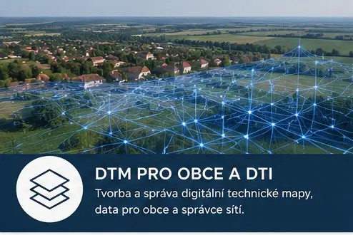 DTM pro obce a DTI