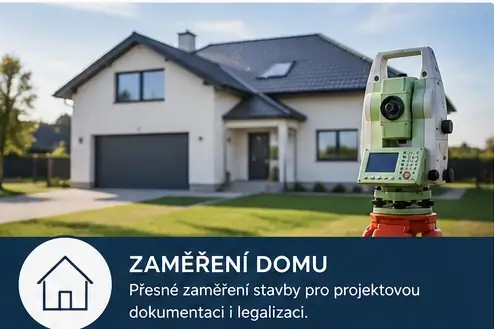 Zaměření domu